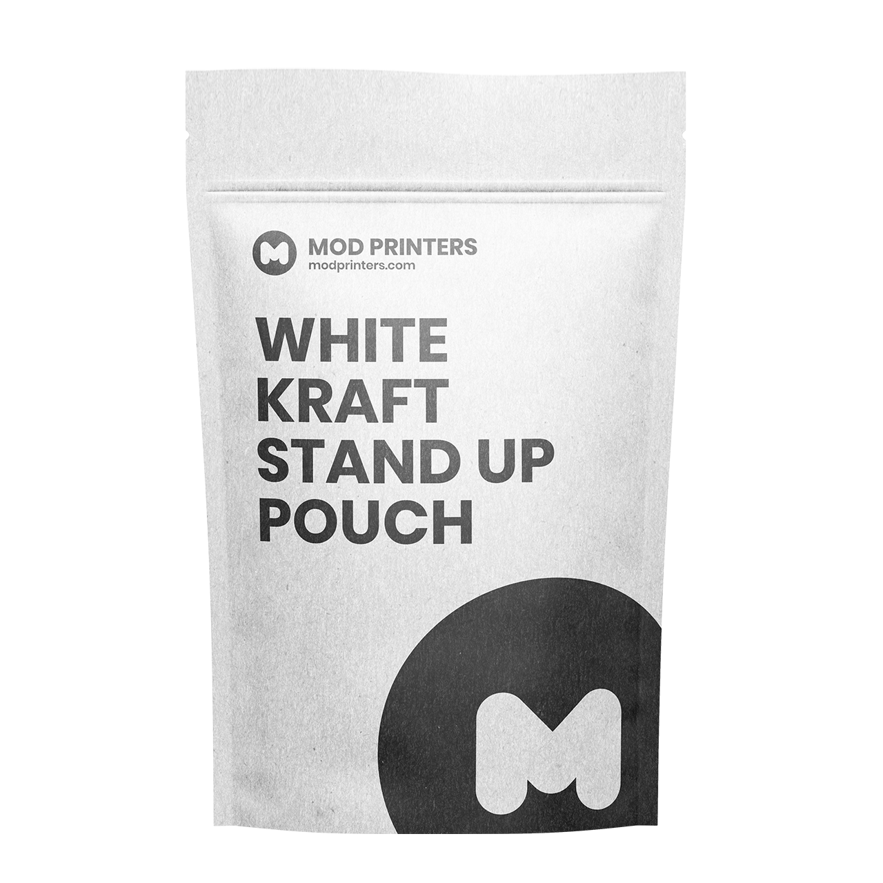 White_Kraft_stand_up_pouch_no_hole
